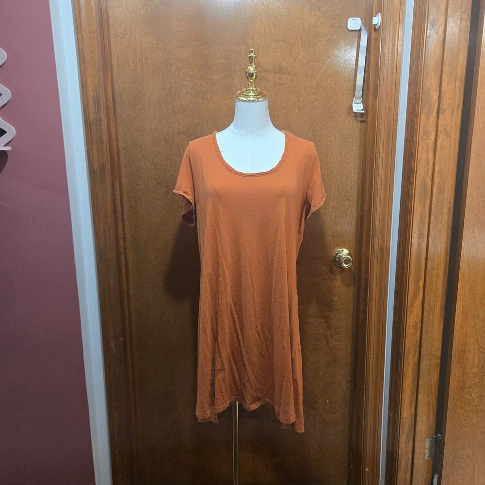 Universal Thread Terracotta Orange T-Shirt Dress Size XL Casual Basic